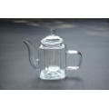 Tableware Handblown 350ml Transparent Borosilicate Glass Teapot with Infuser